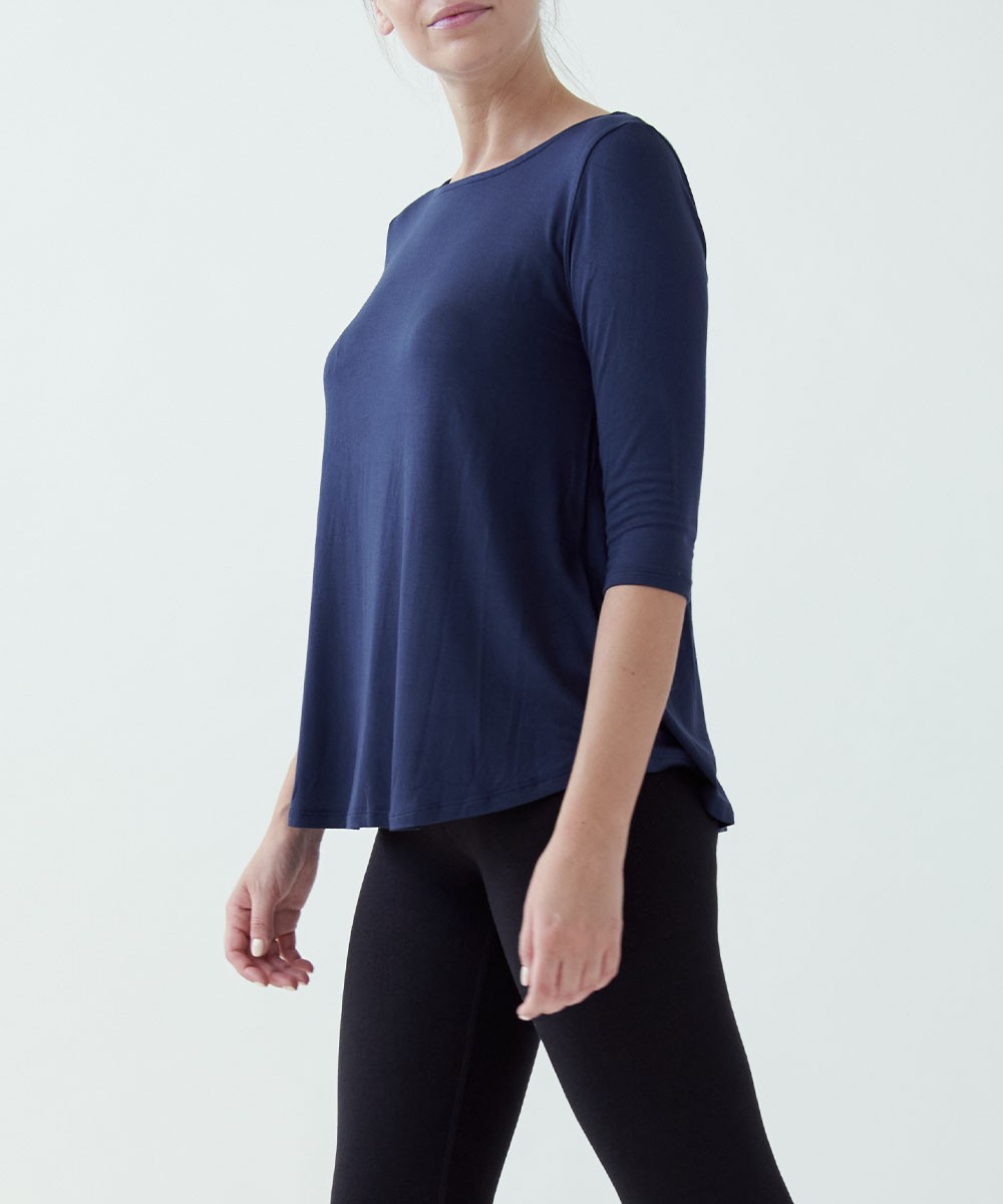 Bamboo SK Elbow Sleeve Top